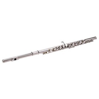 Western Concert Flute Silver Plated 16 Holes C Key Cupronickel Woodwind Instrument with Cleanin (8)