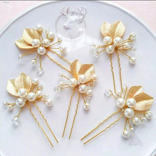hair☄❂℗Abby&Co. 1 pc Wedding Gold Headdress Hair Accessories Bridesmaid Debut
