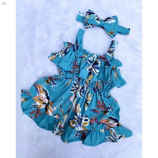 Ang bagong™❏✕EFG Baby Girl OOTD Estrelle Ruffled Dress