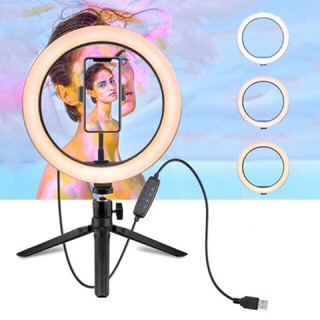 26cm with phone holder & 16cm LED Ring light with 228 stand