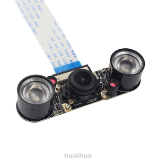 Camera Module Board 5MP Webcam 1080p for Raspberry Pi 3/2/B w/ Fill Light Cable
