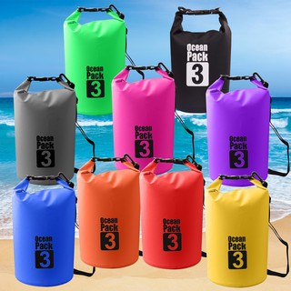 Swimming Water Resistant Floating Dry Bag for Outdoor Sports 3L