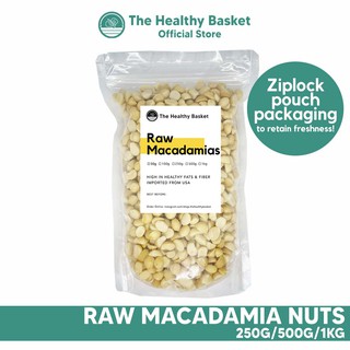 Raw Macadamia Nuts (250g, 500g & 1kg)