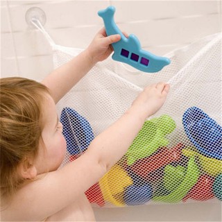 【Ready Stock】✹₪卍Bath Tub Organizer Bags Holder Storage Basket Baby Shower Toys Net Bathtub