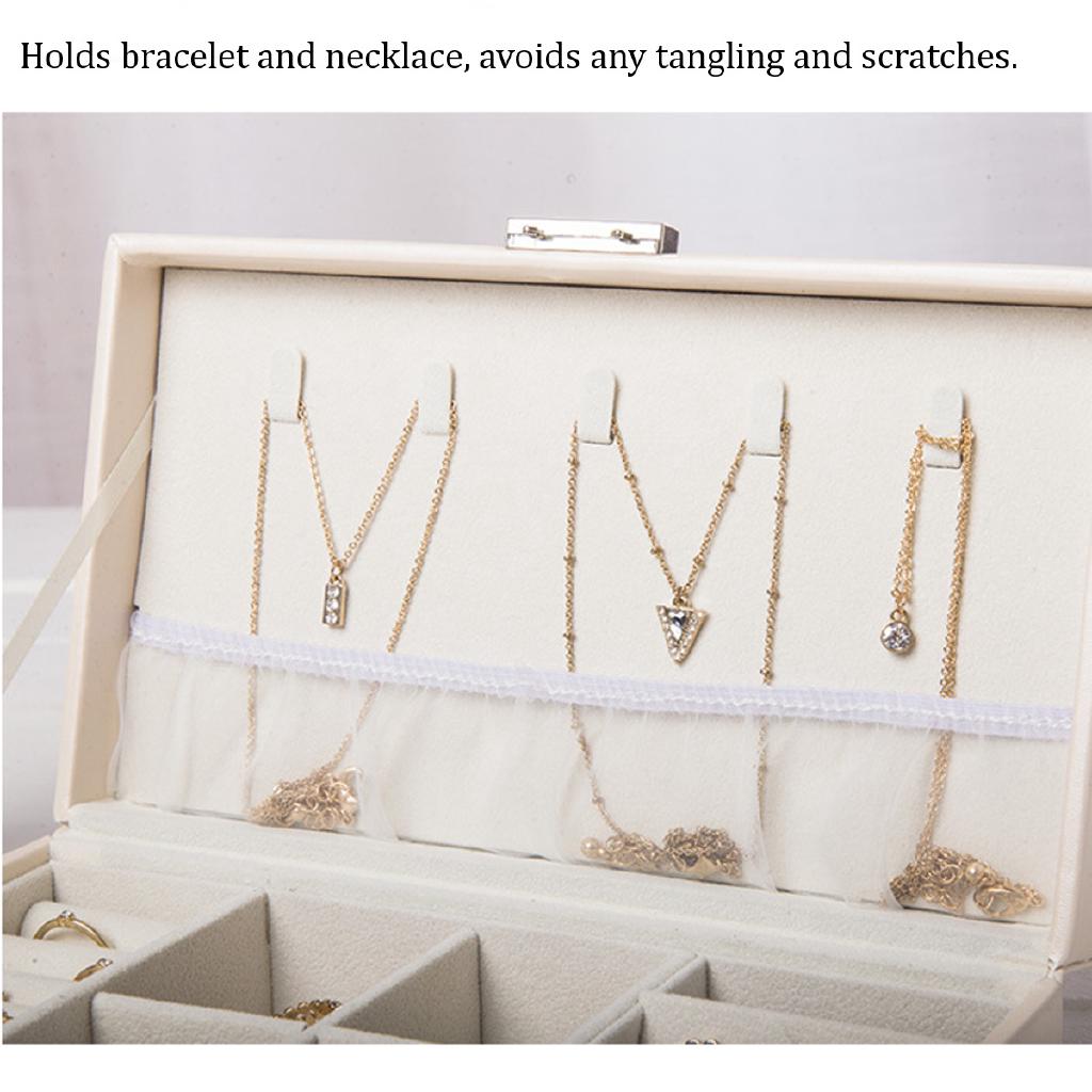 Portable Travel Jewelry Box Organizer Velvet Jewellery (6)