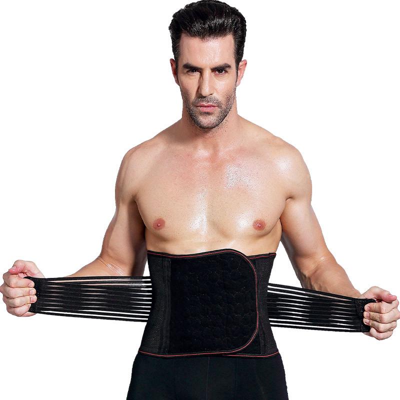 Male Waist Trainer Cincher Corset Men Body Modeling Belt Tummy Slimming Strap