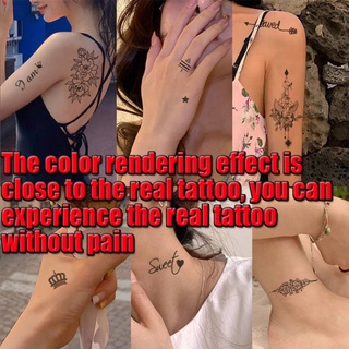 【MINE】 Tattoo Sticker Waterproof Fake Tattoo Sticker Magic tattoo Ready Stock Fashion Accessories (3)