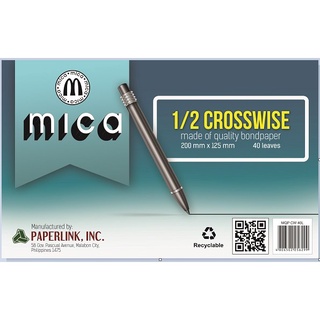 Mica (1/2 Crosswise) Quiz Pad 80leaves