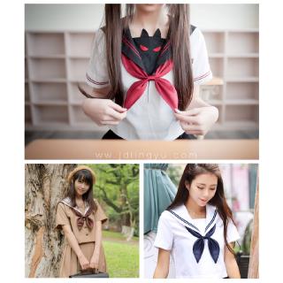 Japanese Jk Uniform Sailor Suit Goldfish Knot Flower Tie (2)