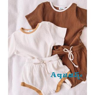 ✿ℛNewborn Baby Boy Girl Outfits Clothes Set T-shirt Tops & Shorts Pants Sunsuit (4)