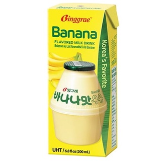 Binggrae Banana Milk 200ml (1)