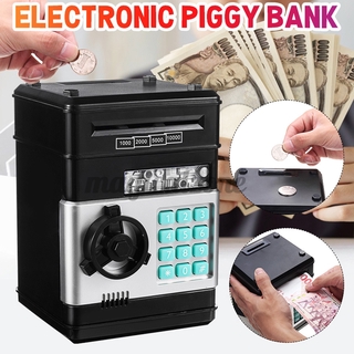 9 Colors Combination Lock Money Box Code Key Coins Cash Saving Piggy Bank Counter Gift●