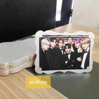 Silver 4R Photo Frame Standee Photobooth