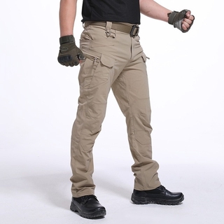 Mens Military Tactical Pants SWAT Trousers Multi-pockets Cargo Pants Training Men Combat Army Pants