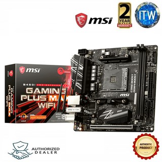 MSI B450I Gaming Plus Max WIFI AM4 Mini-ITX AMD B450 Chipset Motherboard (1)
