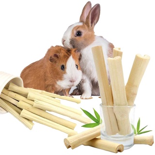 All Natural Hamster Guinea Pig Rabbit Sweet Bamboo Stick Treats 60gCat food pet food