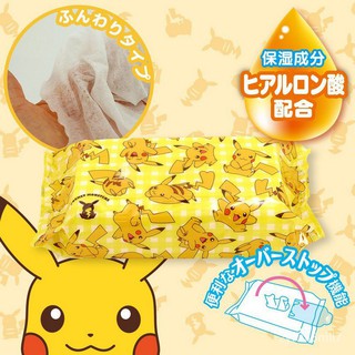 เสื้อMade In Japan Pikachu Wet Wipes 80 Pcs X3 4903320482814 J225