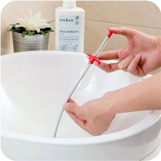 Spring Pipe Dredging Tool Drain Snake Hair Clog Remover Cleaning Tool Sink Sewer Dredging Tool