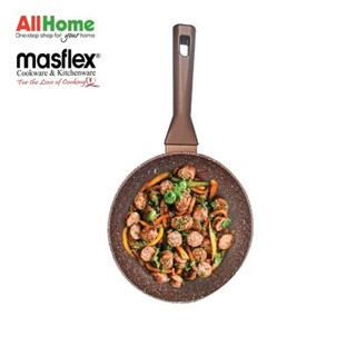 MASFLEX Forged Elegance 3 Layer Marble Non-Stick Coating Induction Frypan 20cm Soft Touch