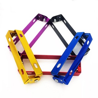 Yasuo Motorcycle Universal Plate Holder Adjustable Alloy 1 Pc 20 x 20 Cm