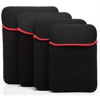 Double Faced Laptop Pouch Laptop Case Laptop Sleeve Black Laptop Pouch Laptop Bag