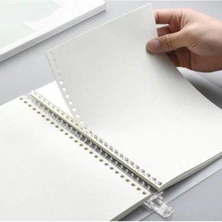 Loose Leaf✇❃Loose leaf Binder Notebook Refill A5/B5/ A4 20/26/30 holes