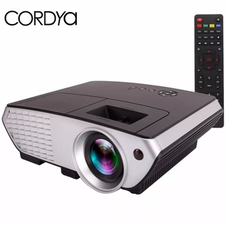 ➹CORDYA RD-803 2200 Lumens Multimedia LED Projector with HDMI/Video/VGA slot (Black)Highly Recommend