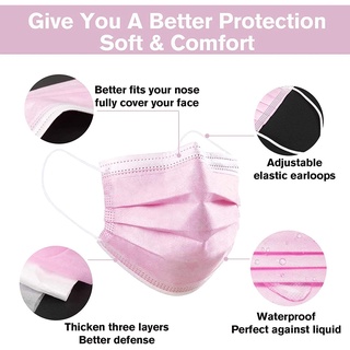 Disposable Face Mask (50pcs) With Box (4)
