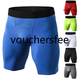 Men Compression Tights Fitness Shorts Running Sport Gym Sportswear Pants