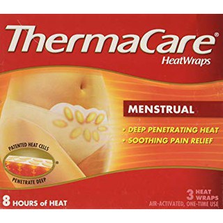 ThermaCare Menstrual Cramp Relief Heat Wraps 1 Count (3)