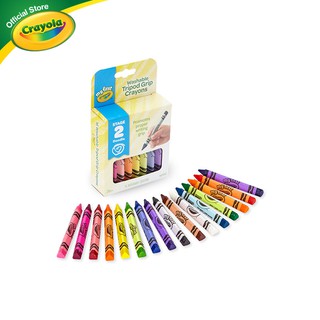 My First Crayola Ultra Clean Washable Triangular Crayons, 16 Colors (1)