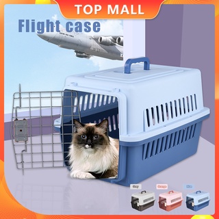 Pet Carrier Travel Cage Dog Cat Crates Airline Approved Pet Cage Breathable Removable