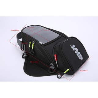 Universal Tank Bag Waterproof Motor Bag Motorbike Motorcycle Gym Bag Black Oil Fuel Magnetic Bag