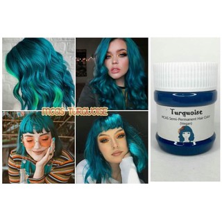 MCAS Turquoise Semi-Permanent Hair Color (Vegan) - 150ml