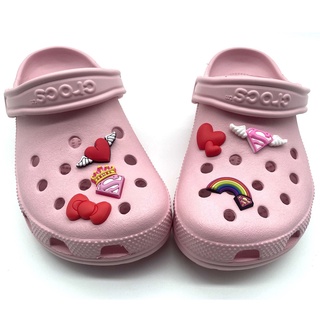 【6 pcs】Girly jibbitz Set Shoe charms Crocs Shoe Accessories jibbitz set for crocs Croc accessories