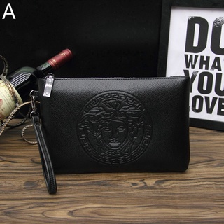 Man Trending Fashion Leather Hand Carry Clutch Bag