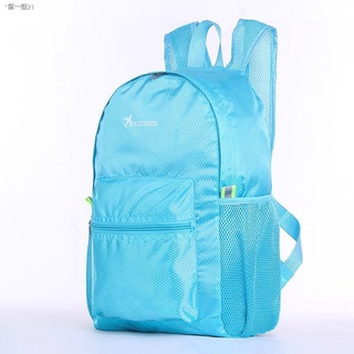 ¤【Bfuming】Korean travel folding backpack outdoor sports folding backpack ultra light breathable skin (3)