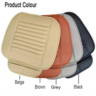 【Ready Stock】▬✙Auto Chair Cushion Universal Car Seat Cover Breathable PU Leather Pad Mat