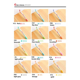 Dong- A Korean Highlighter Twinliner Soft Pastel Double-Head - 1pc (4)
