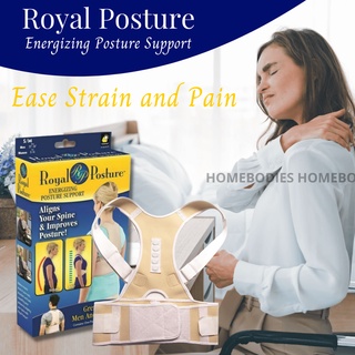 [ HOMEBODIES ] Royal Posture Great for Men & Women Back Supporter Adjustable Posture Back Corrector