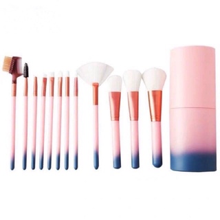 12 Pcs/set Professional makeup Brushes Cosmetic Kit With Box (9)
