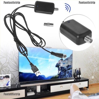 Ready Stock/✜™❀Fantastictrip Digital HDTV Signal Amplifier Booster For Cable TV Fox Antenna HD Chann