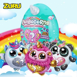 ZURU second generation mini rainbow unicorns of spoil surprise eggs blind box magic sequins girl plush dolls