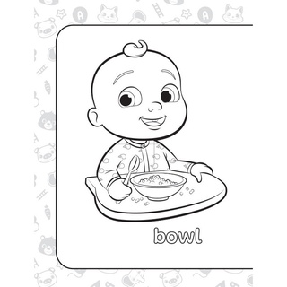 Cocomelon - My First Words Coloring Book (6)