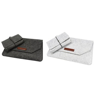 Voground Laptop Sleeve Compatible 13 Inch Macbook Air,Wool Felt Material Breathable