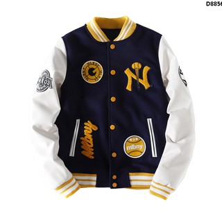 Mlb NY bf Embroidery NY Baseball Jacket