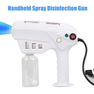 Na-disimpektahan na ang spot logistics №✥1Pc Newest 200ML Disinfection Blue Light Nano Spray Gun 220 (1)