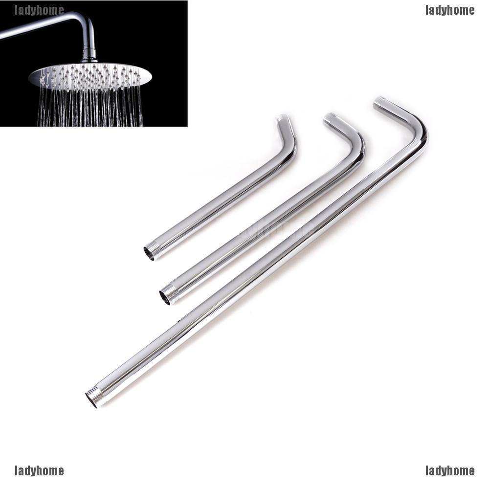 Stainless Steel Arm Bathroom ome Wall Shower Head Extension Pipe 30 40 60C