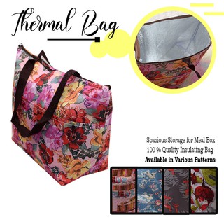 Portable Insulated Thermal Lunch Tote Carry Bag -BIG