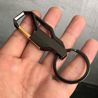Fashion Men's Motorcycle Car Keychain Metal Keyring Keychain Key Chain Ring Keyfob Gift (2)